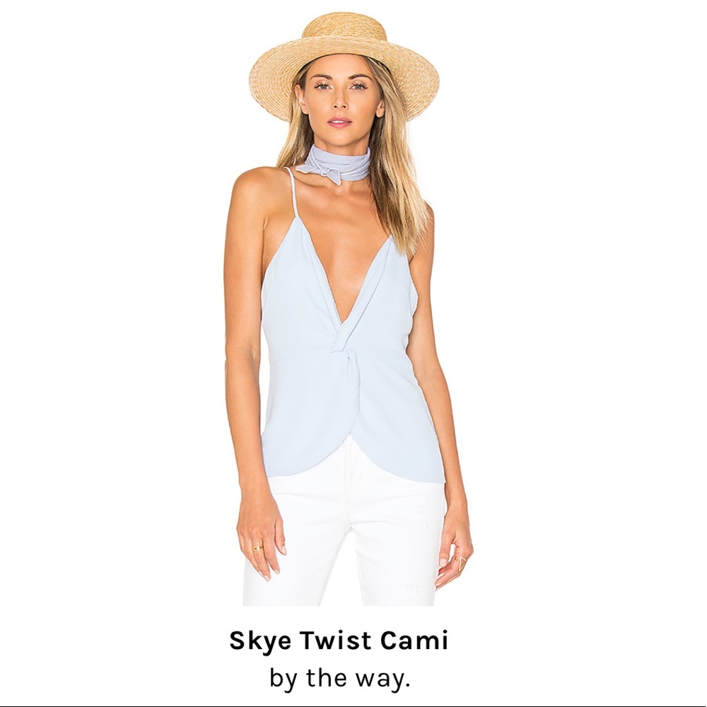 Sky Twist Cami by “by the way” from Revolve, XS